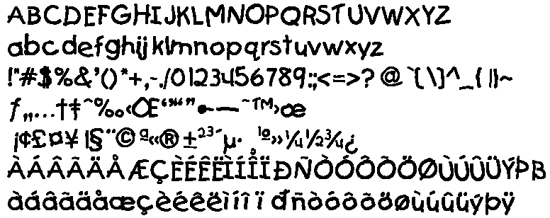 Fonts Kids